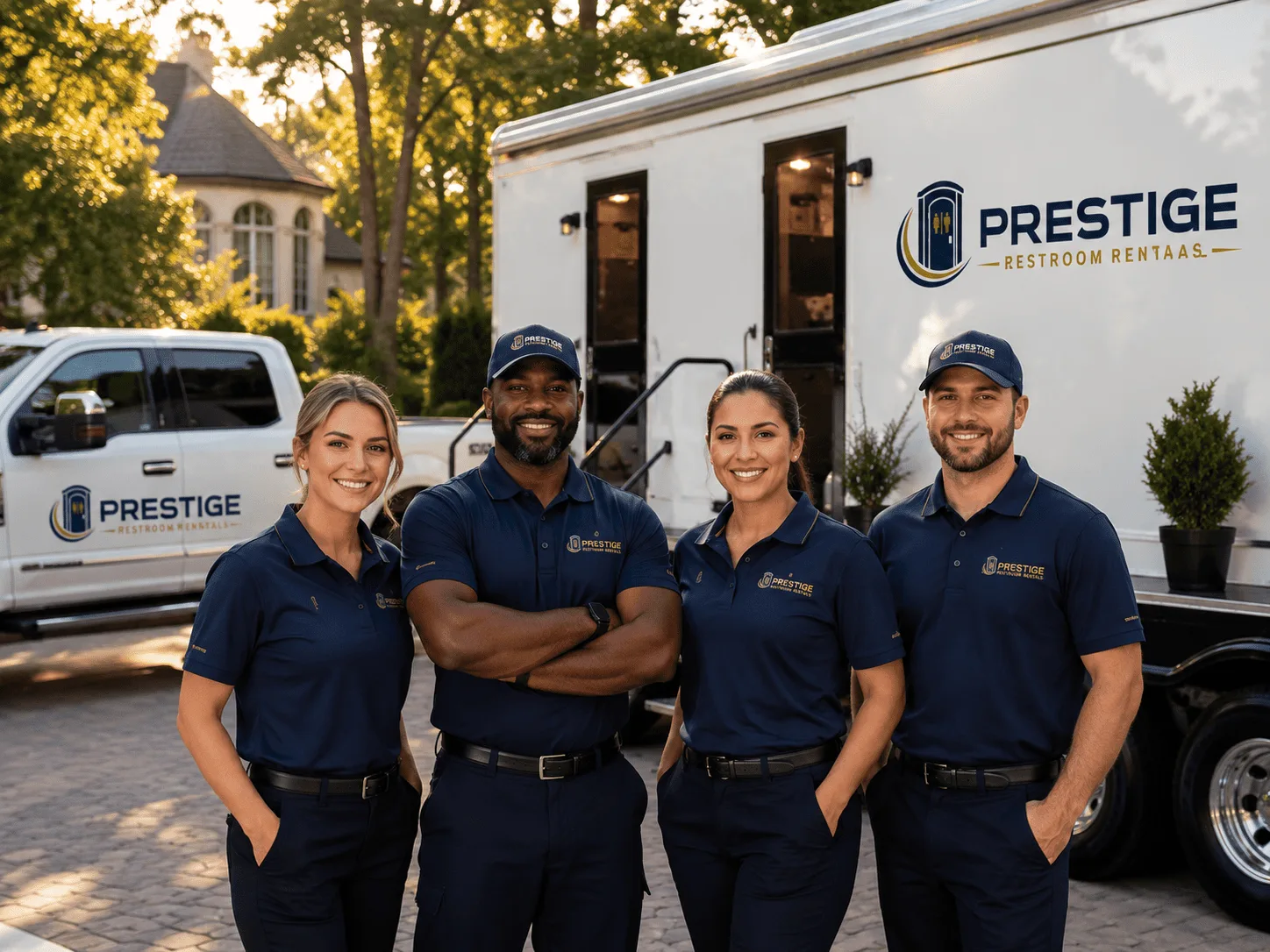 Trusted Luxury Portable Restrooms company in Trevor, WI
